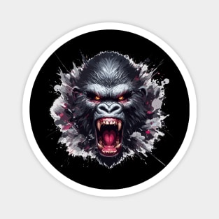 Gorilla Power Angry Ape Magnet